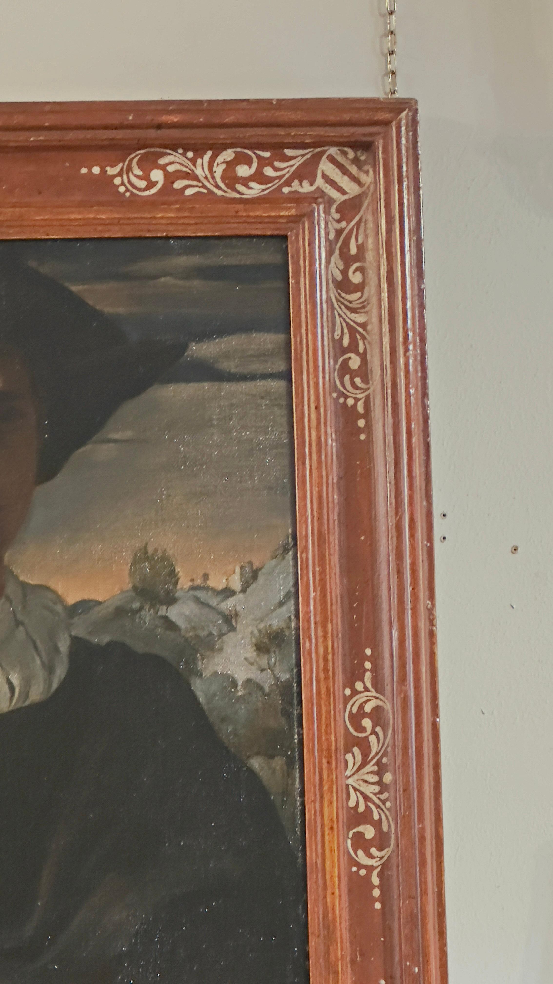 19th CENTURY NEO-RENAISSANCE PORTRAIT OF A YOUNG MAN For Sale 2