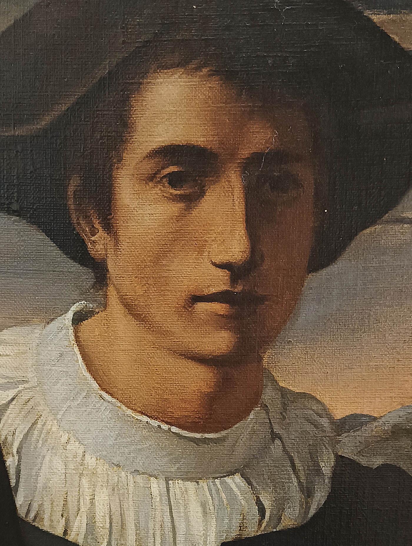19th CENTURY NEO-RENAISSANCE PORTRAIT OF A YOUNG MAN For Sale 4