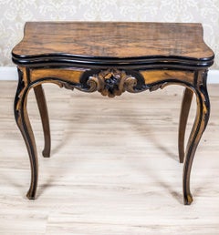 19th Century Neo-Rococo Fold-Out Console Table