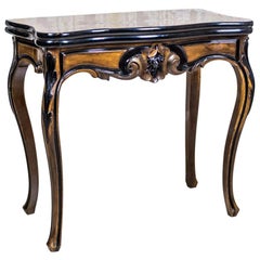 19th Century Neo-Rococo Fold-Out Console Table