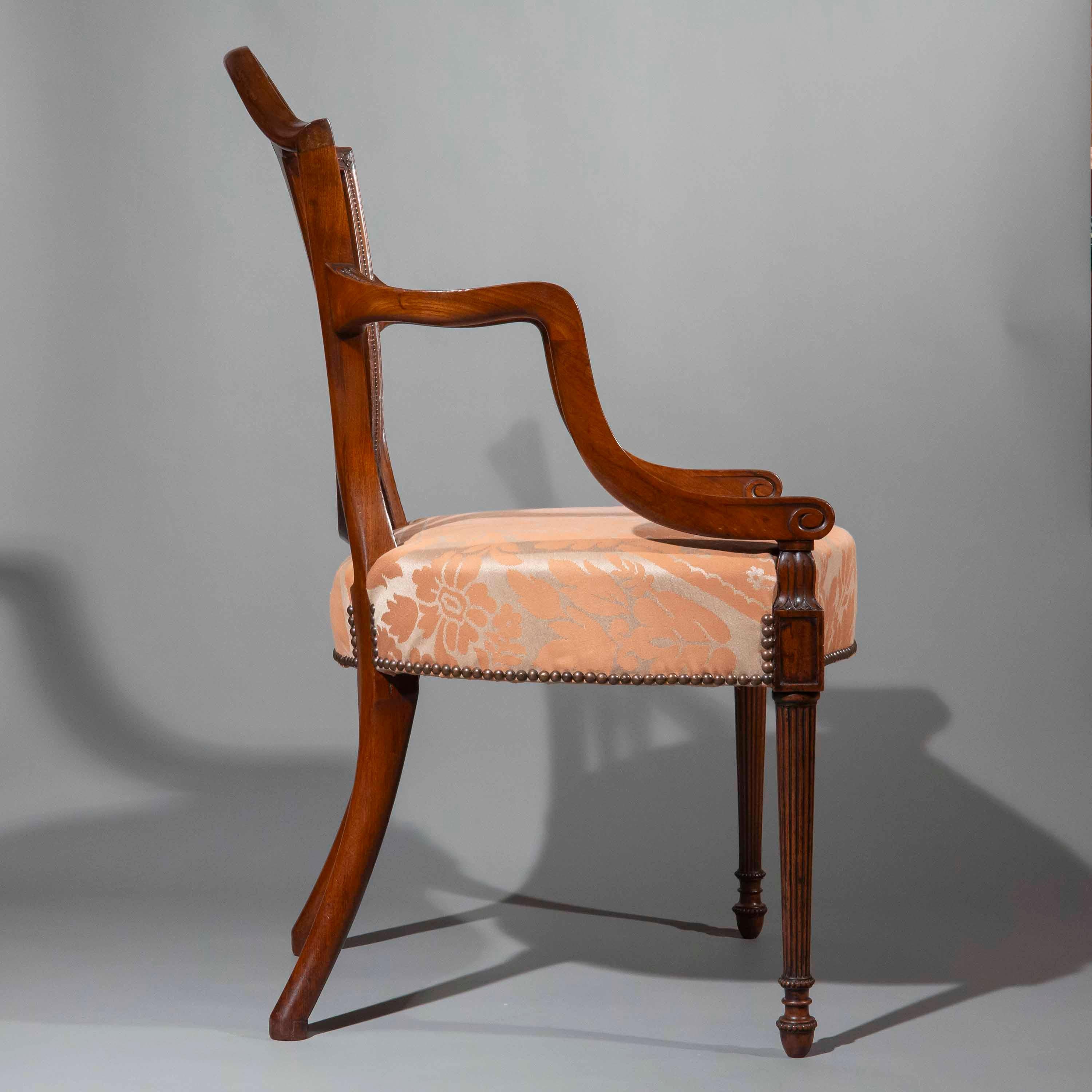 Sillón neoclásico del siglo XIX en Bueno estado para la venta en Richmond, London