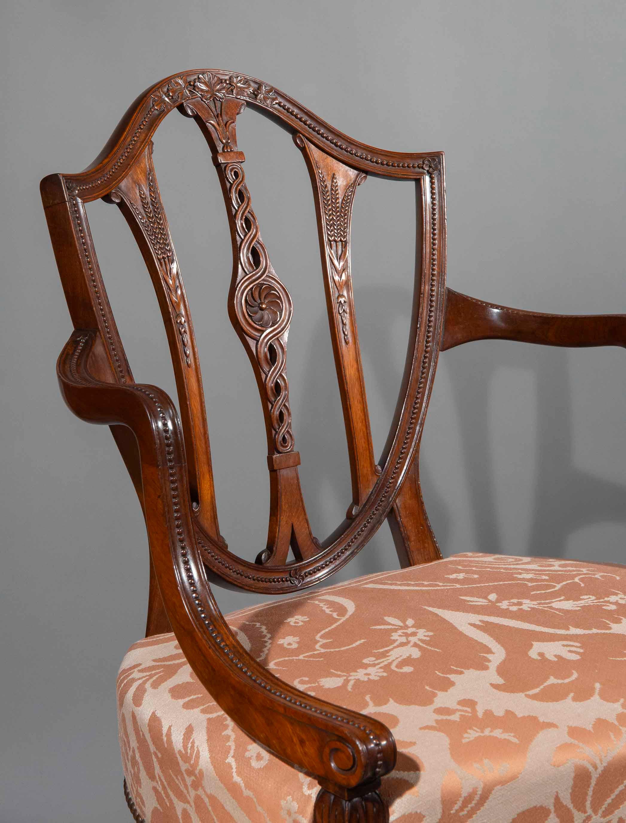 Sillón neoclásico del siglo XIX en venta 1