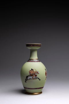 Neoklassische Celadon-Vase aus dem 19.