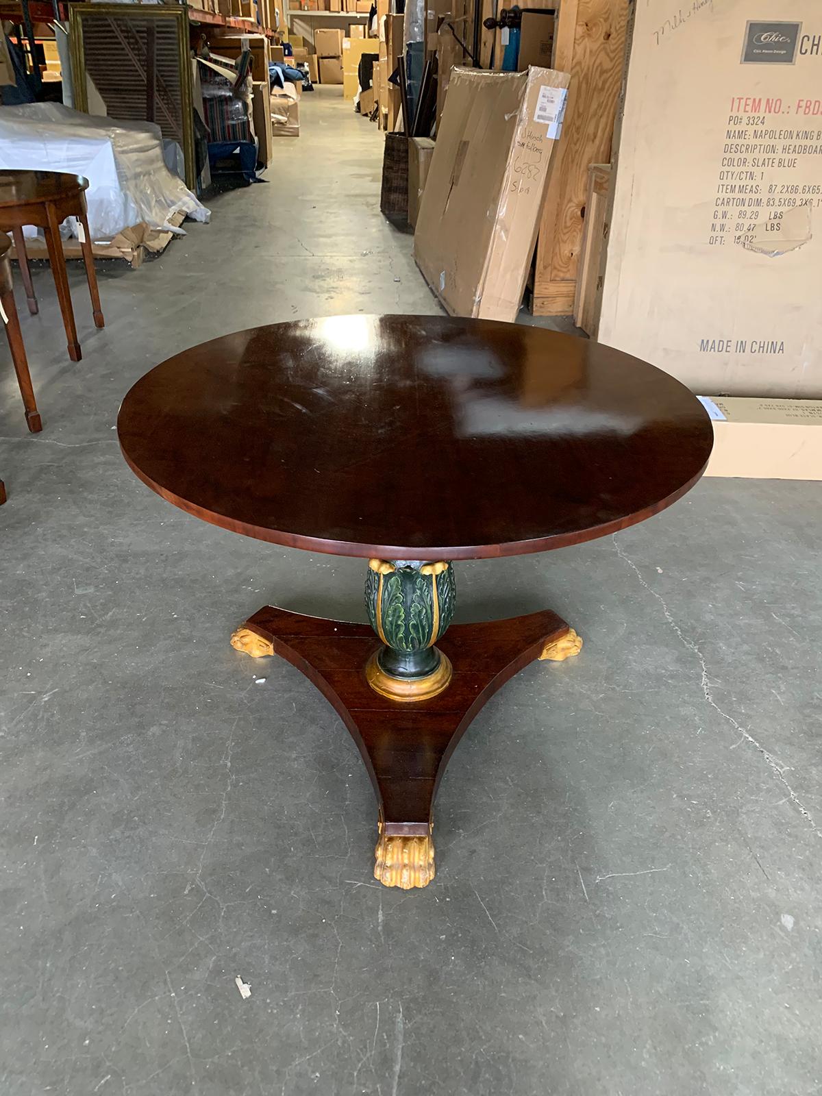 19th Century Neoclassical Continental Center Table 2