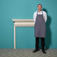 19th Century Neoclassical English Pine White Fire Surround