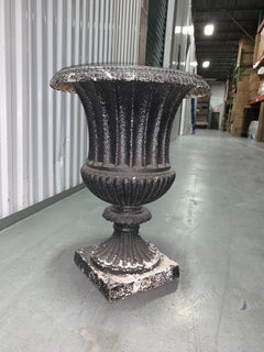 19th Century Neoclassical Iron Urn