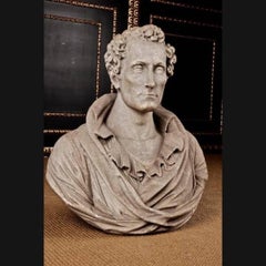 19th Century Neoclassical Marble Thorwaldsen Bust