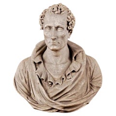 Buste Thorwaldsen néoclassique du 19ème siècle