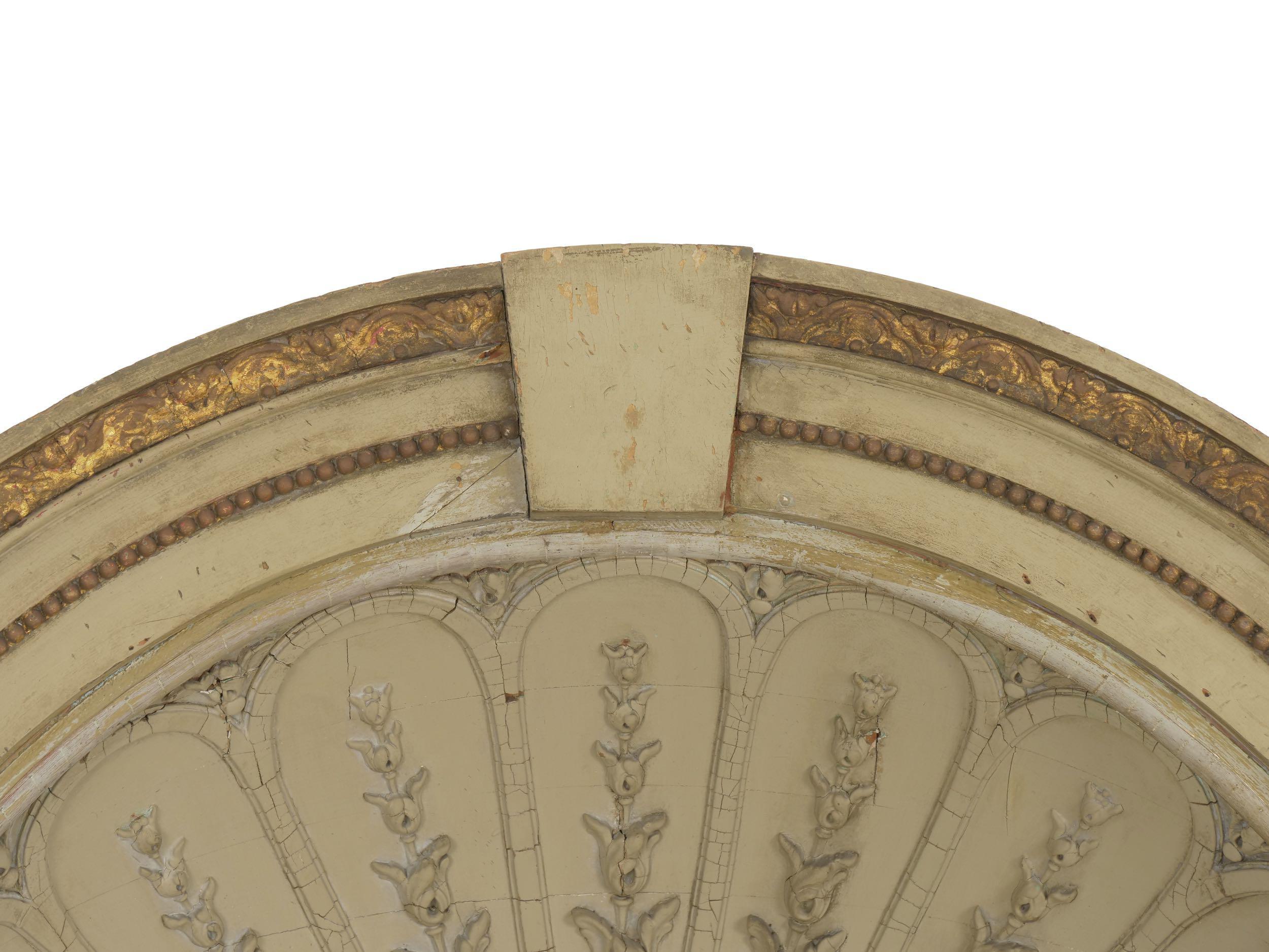 Neoklassizistischer bemalter, antiker Eckschrank mit integriertem Schrankschrank aus dem 19. Jahrhundert im Angebot 4