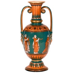 Neoklassizistischer Samuel Alcock & Co. aus dem 19. Jahrhundert Porzellan-Vase