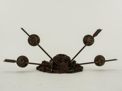 19th Century Neoclassical Style Bronze Lion Sconce