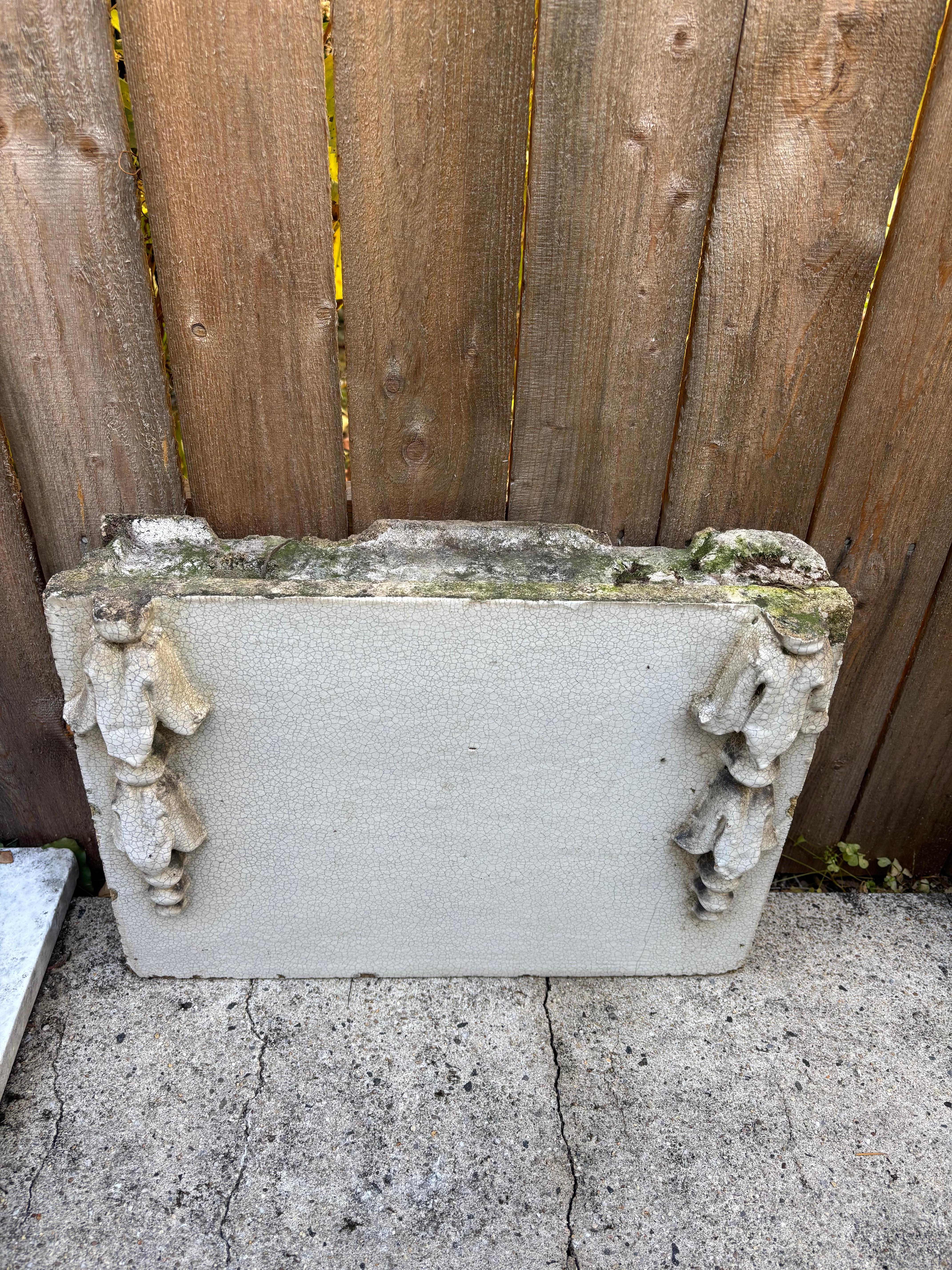 19th Century Neoclassical Style Glazed Terracotta Architectural Element For Sale 11