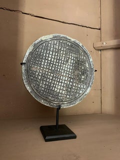 19th Century Nepal Stone Disc