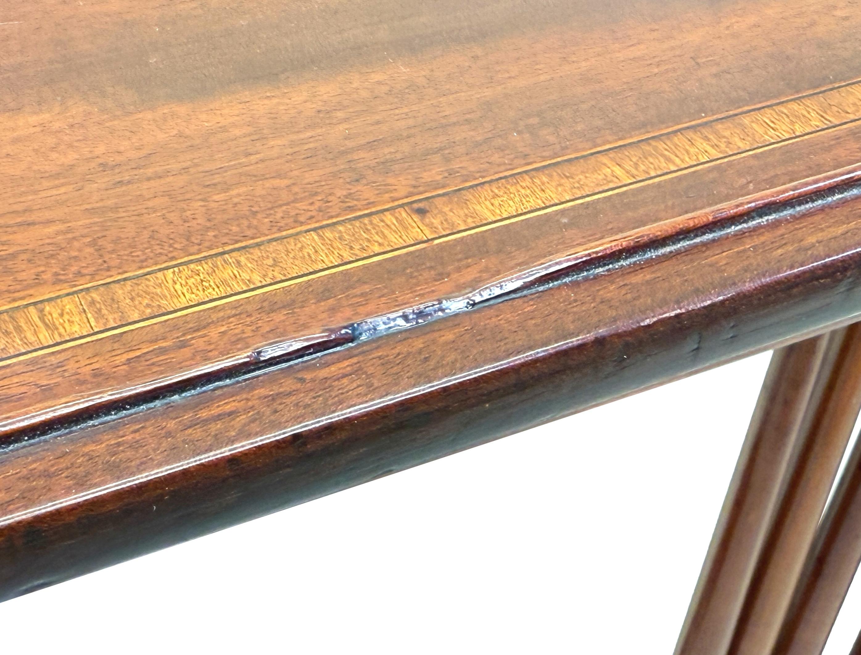 English 19th Century Nest Of Four Mahogany Coffee Tables