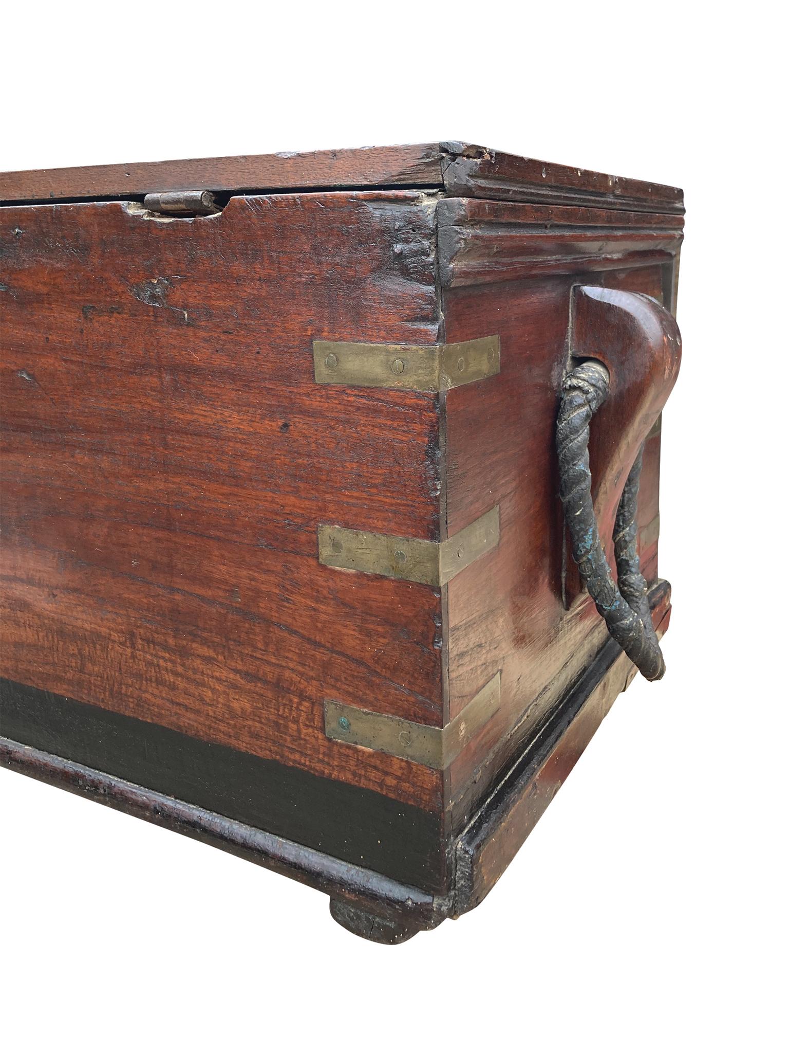 19th Century New England Seaman's Chest 2