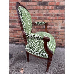 19th Century Newly Upholstered French Side Chair
