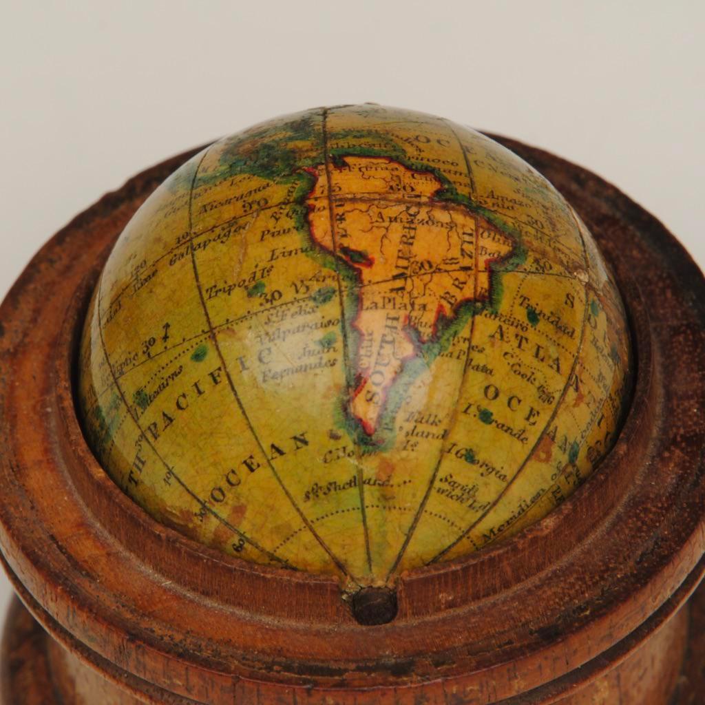 pocket globe antique