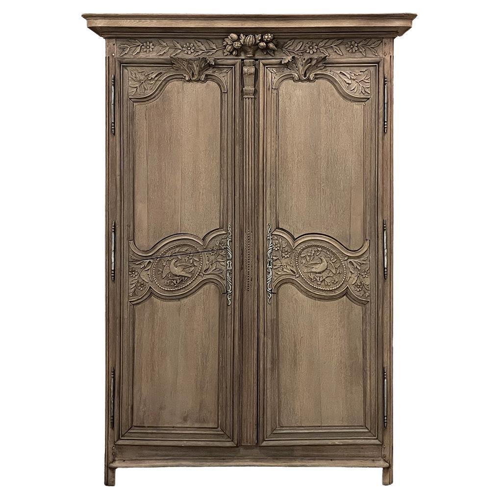 19th Century Normandie Armoire Du Marriage