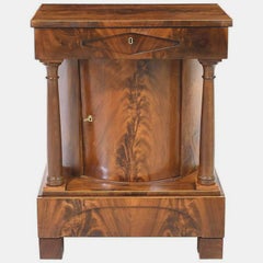 19th Century North German Biedermeier Small Cabinet in Mahogany, c. 1825