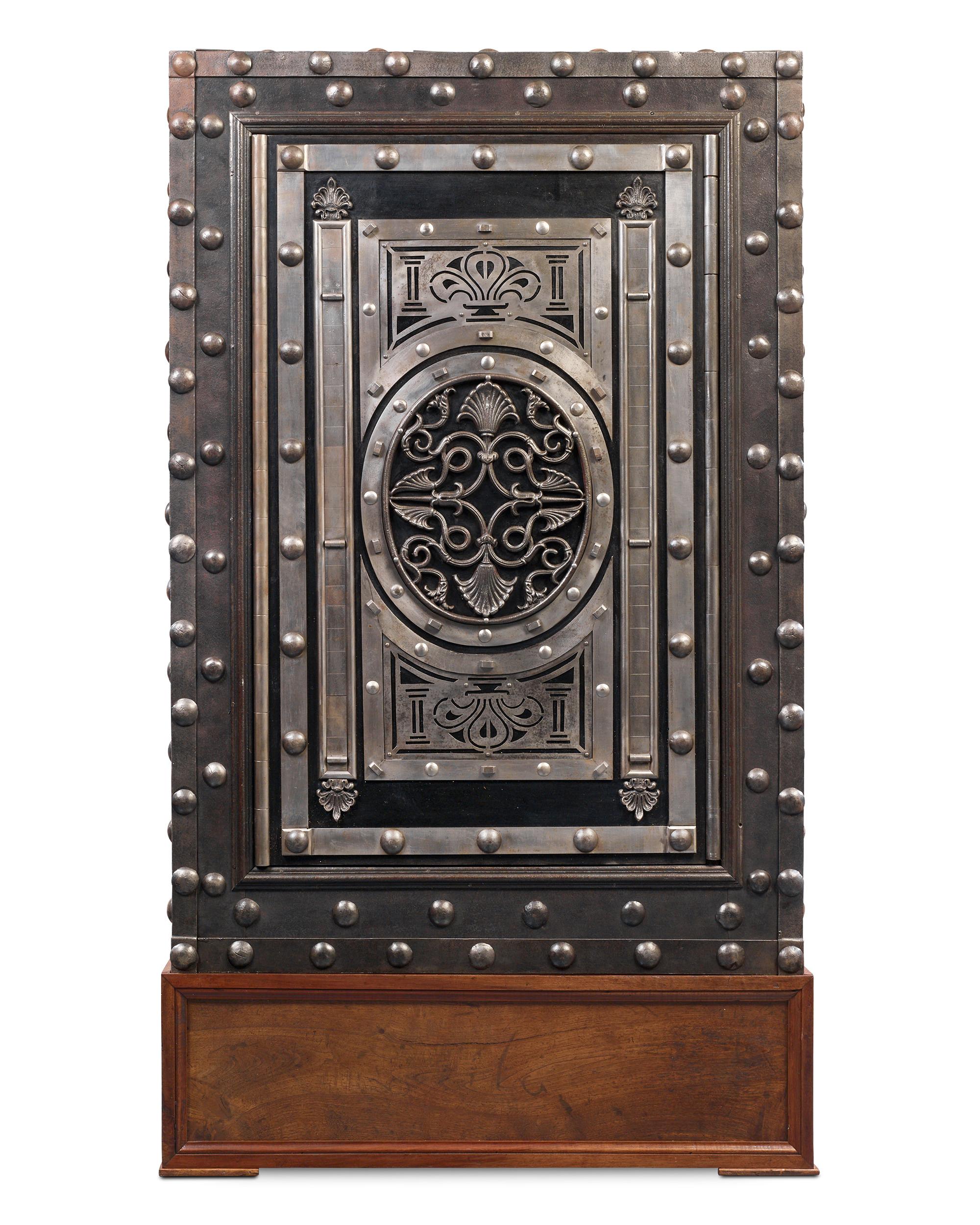 19th Century Northern Italian Hobnail Safe In Excellent Condition In New Orleans, LA
