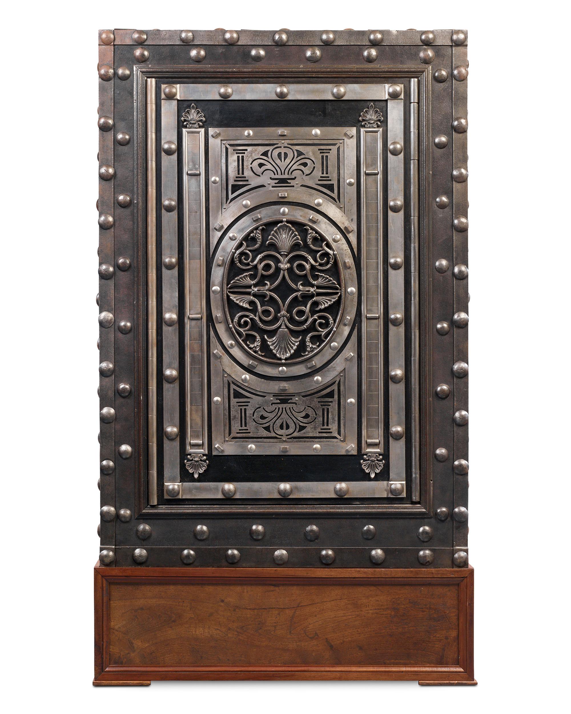 19th Century Northern Italian Hobnail Safe In Excellent Condition In New Orleans, LA