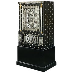 19th Century Northern Italian Hobnail Safe