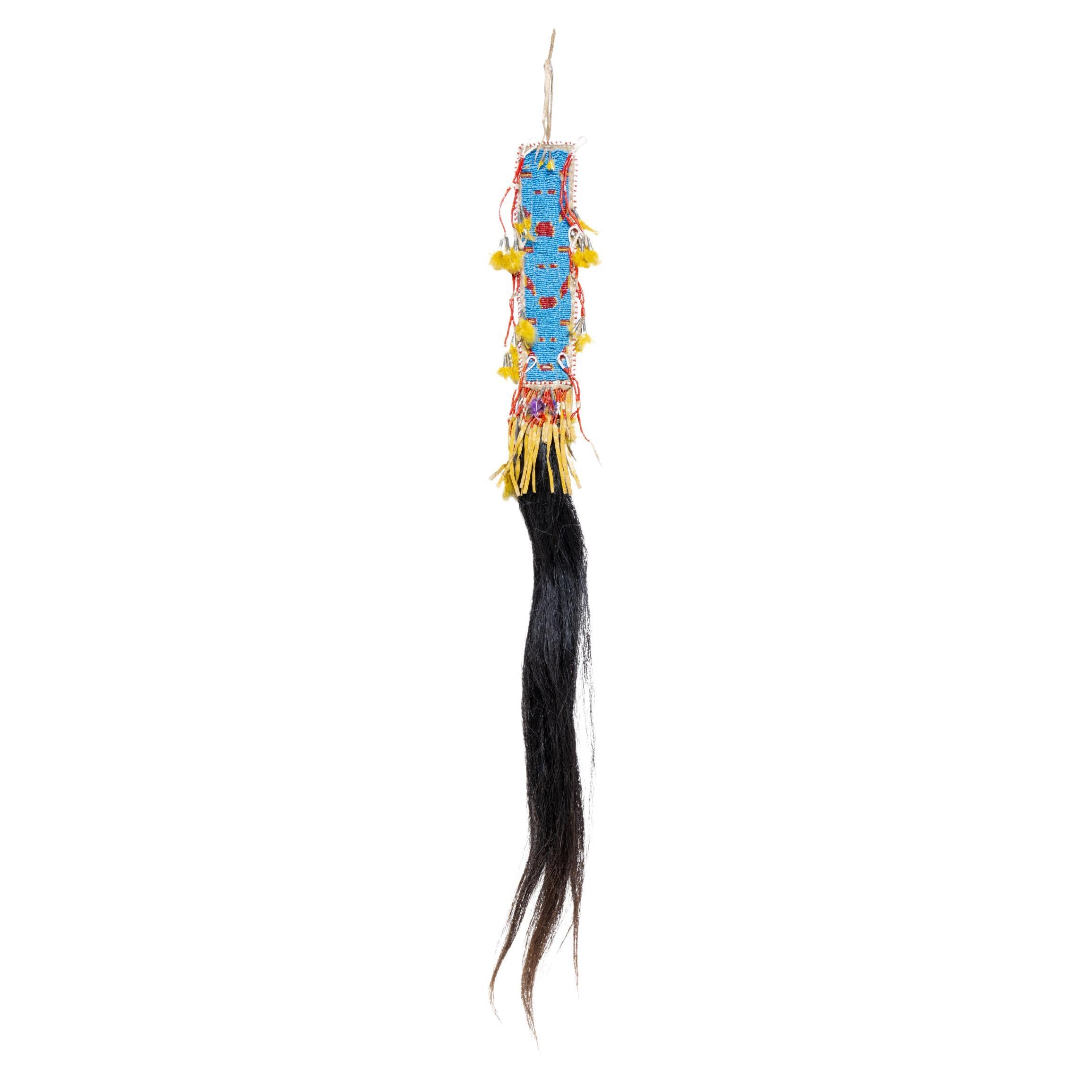 19th Century Northern Plains Hair Drop For Sale