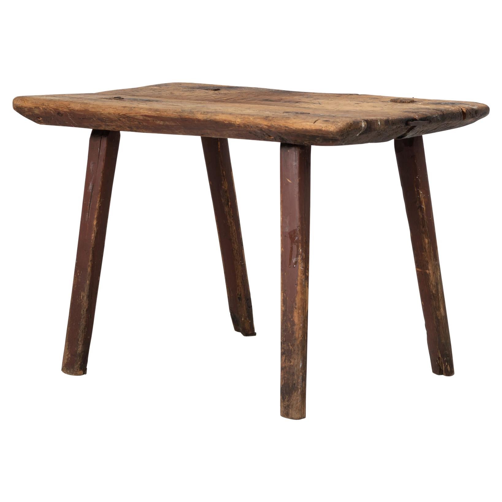 19th Century Northern Swedish Country Work Table