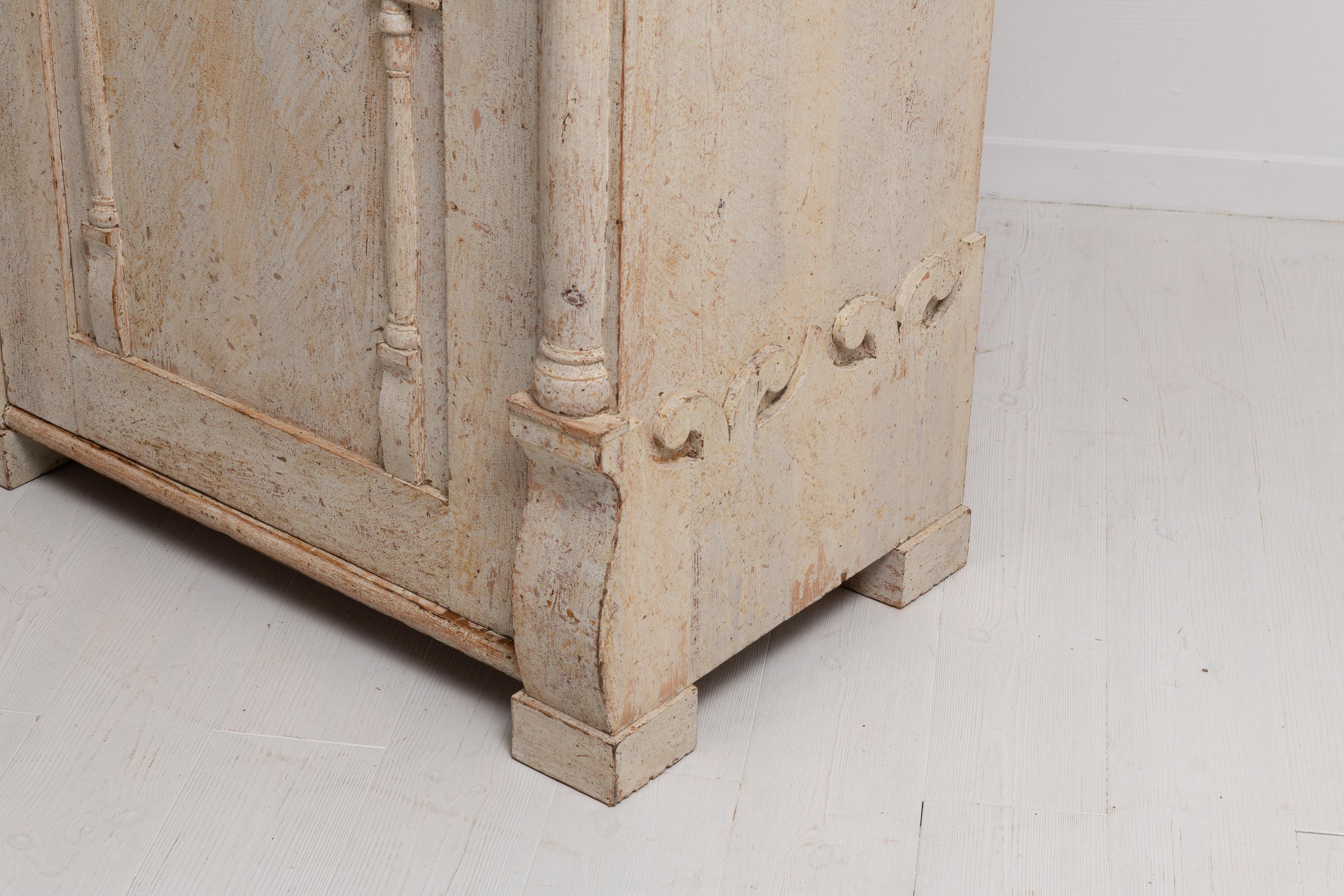 19th Century Northern Swedish Gustavian and Empire Sideboard 8
