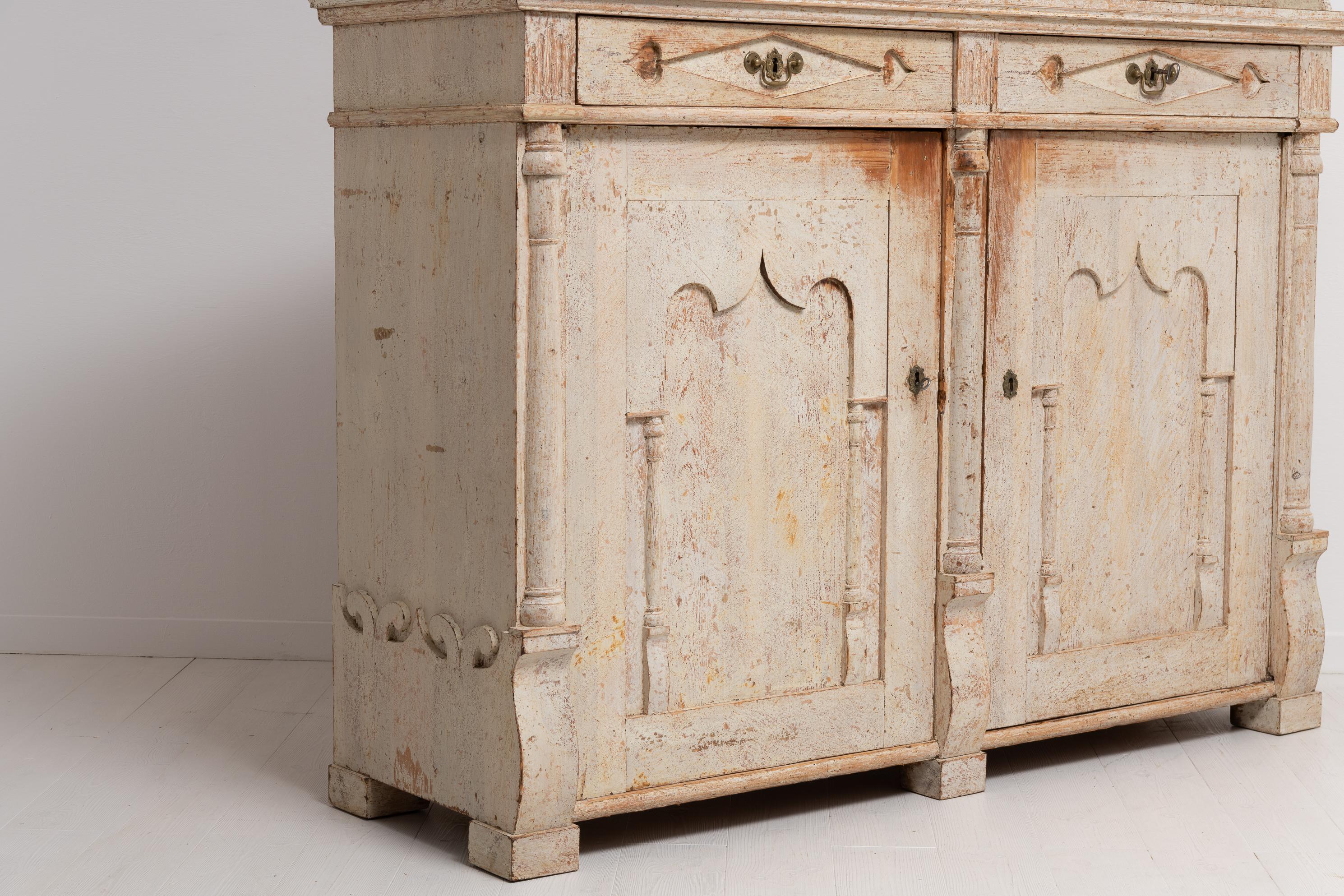 19th Century Northern Swedish Gustavian and Empire Sideboard 2