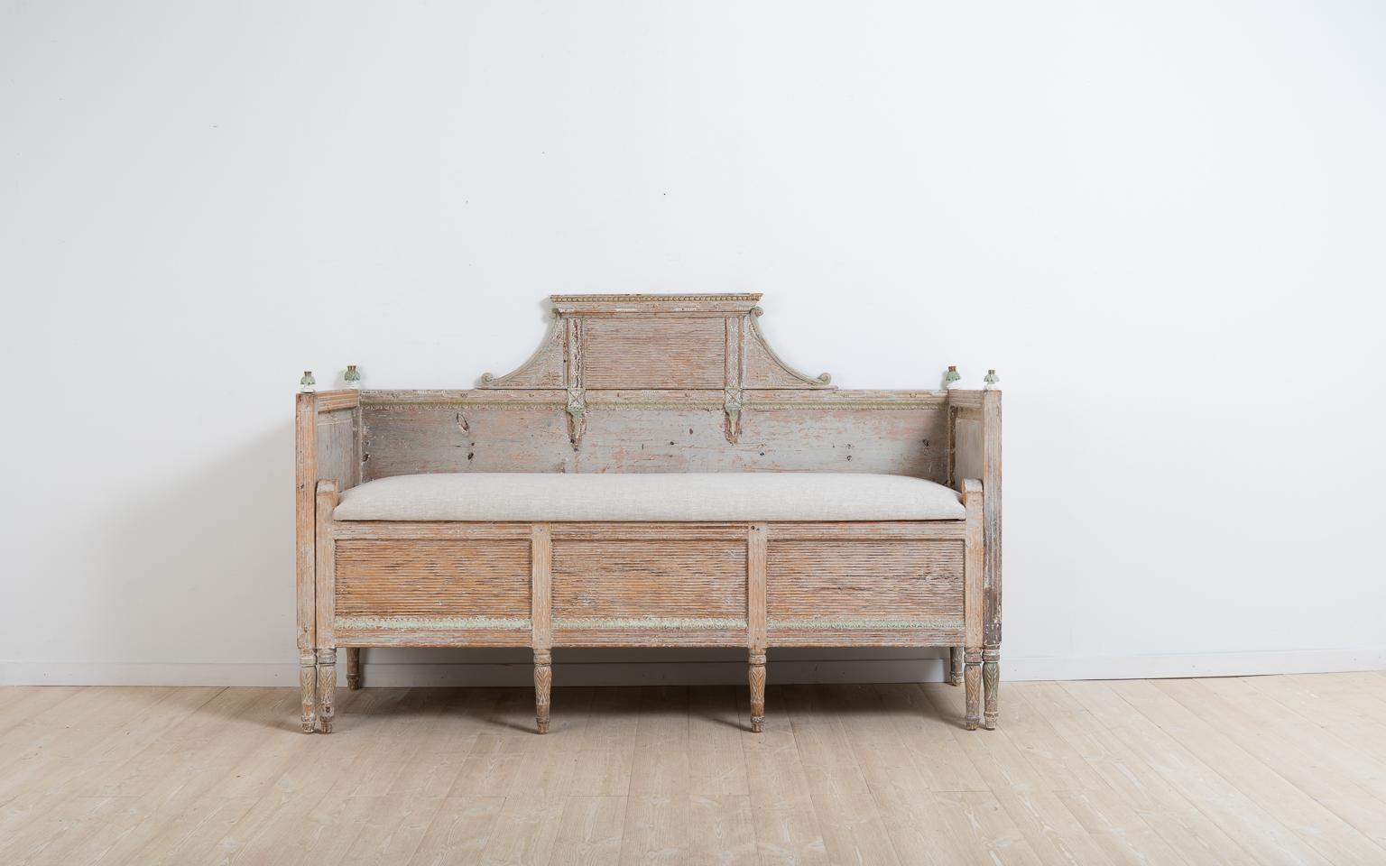 19th Century Northern Swedish Sofa by Johan Lust 5