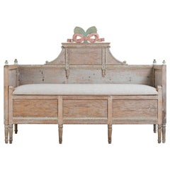 19th Century Northern Swedish Sofa by Johan Lust