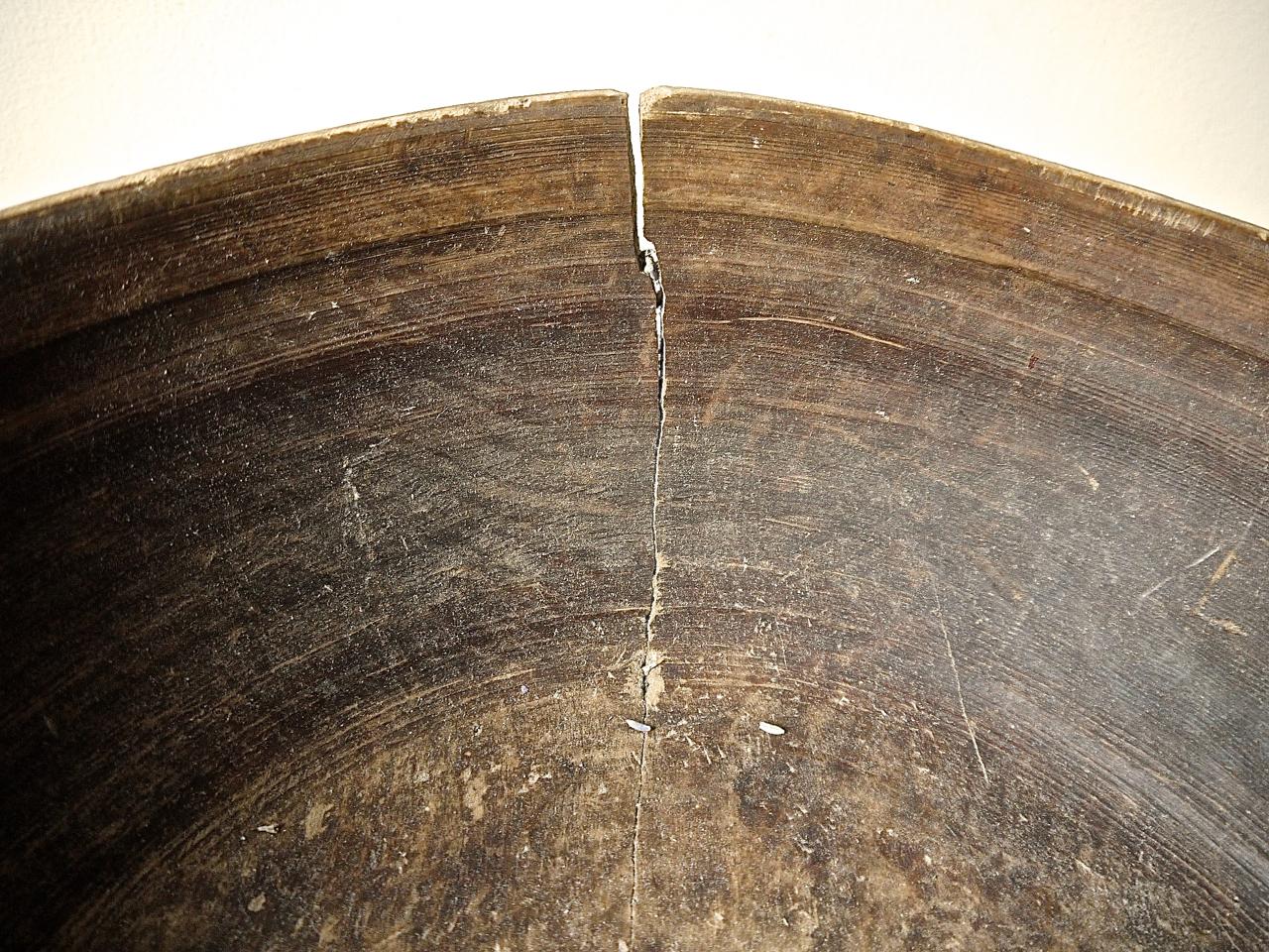 Carved 19th Century Norwegian Wooden Bowl For Sale