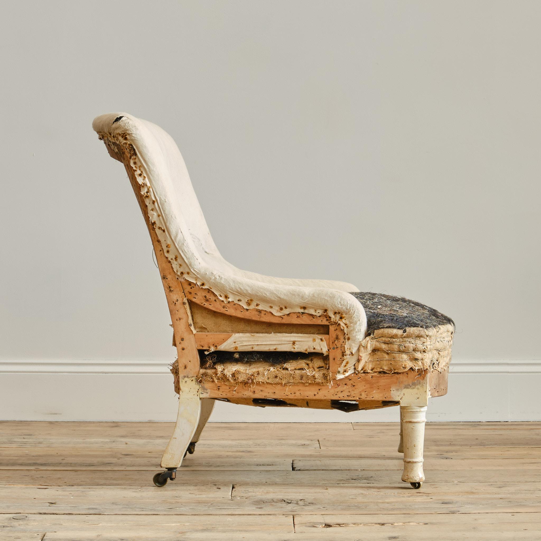 British 19th century nursing chair attributed to Gillows For Sale