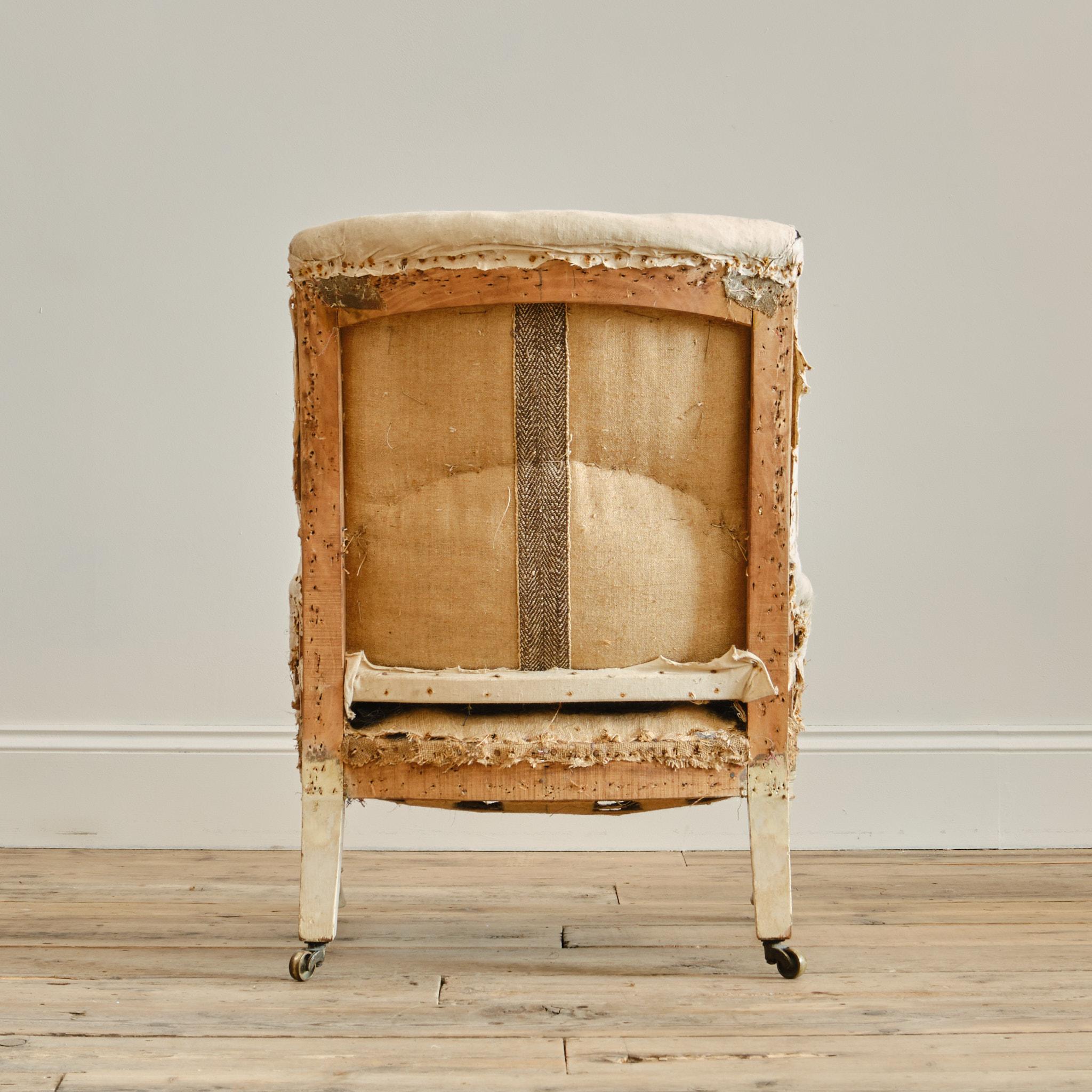 19th Century 19th century nursing chair attributed to Gillows For Sale