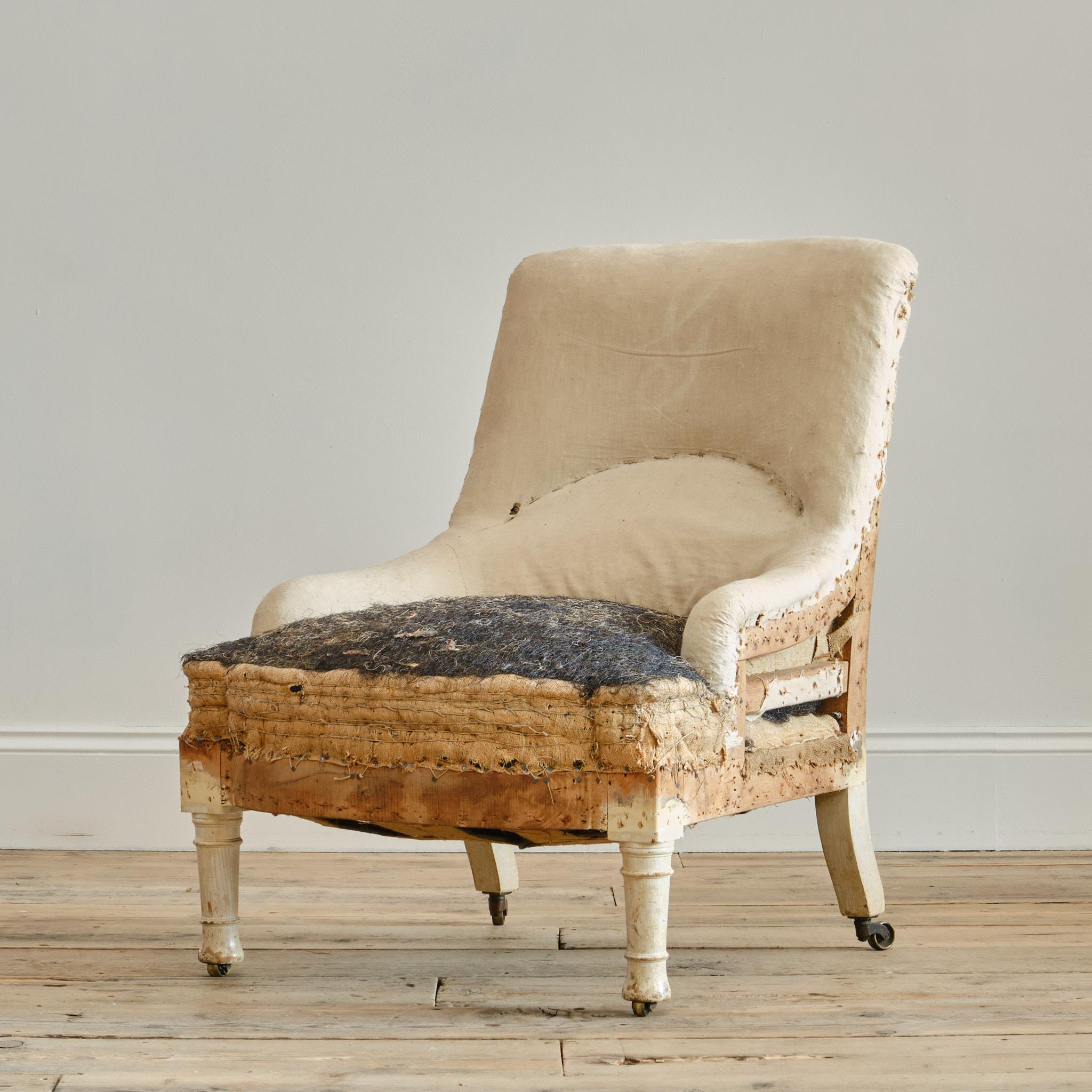 19th century nursing chair attributed to Gillows For Sale 1