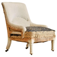 19th century nursing chair attributed to Gillows