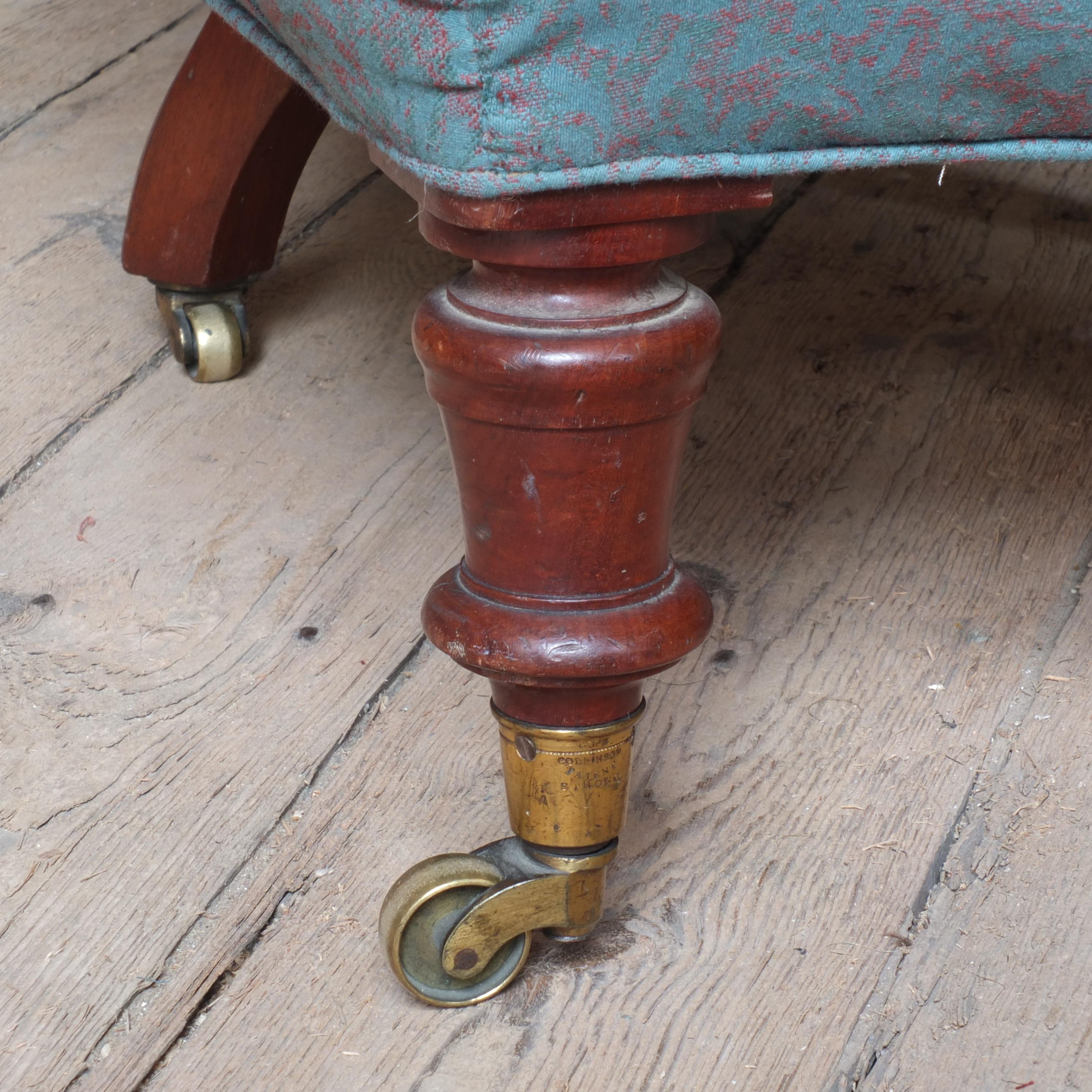 19th Century 19th century nursing chair J Kendell & co - Leeds For Sale