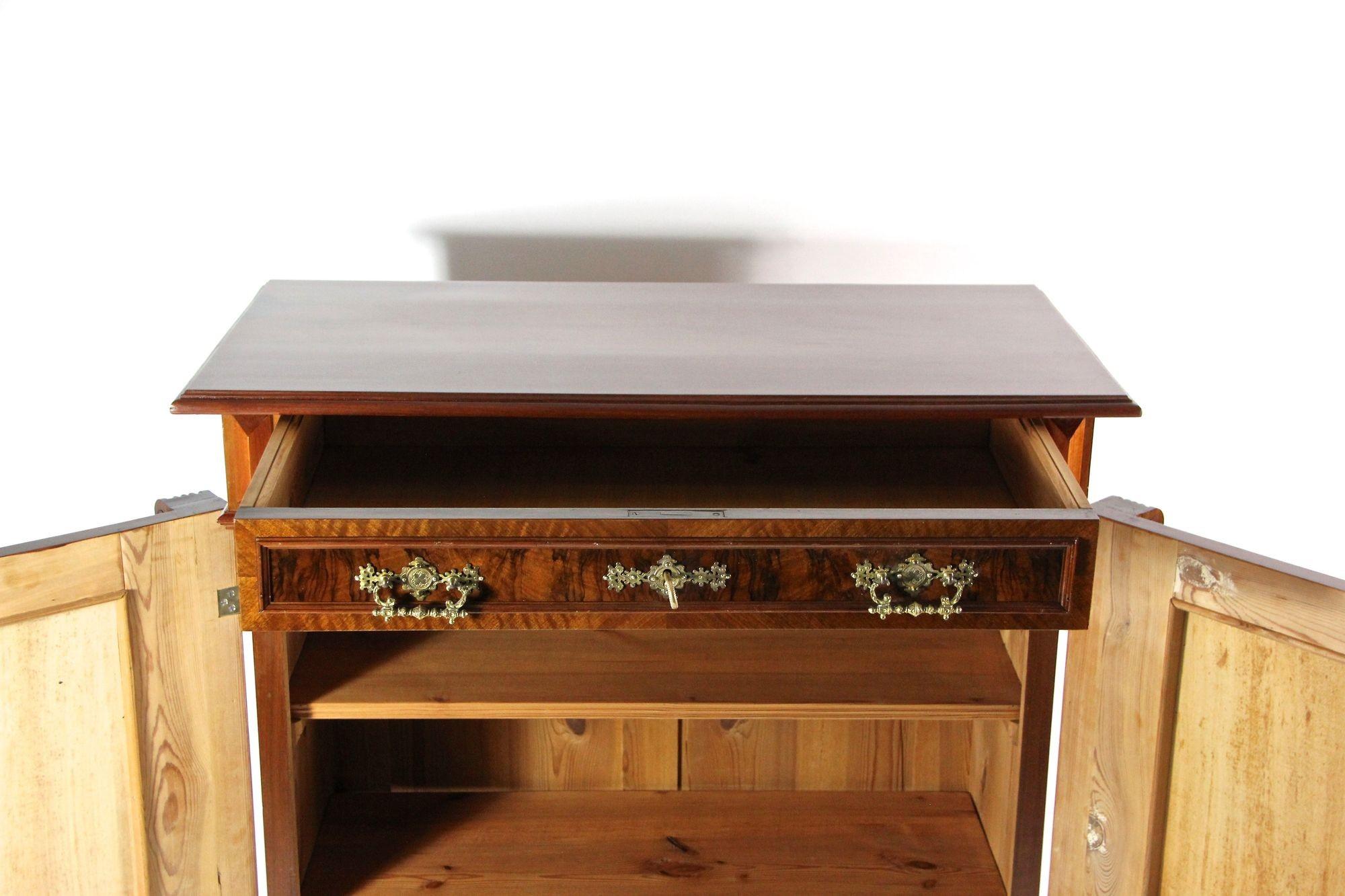 Ottone Armadio in Wood del XIX secolo/ Vertiko, Austria, circa 1890 in vendita