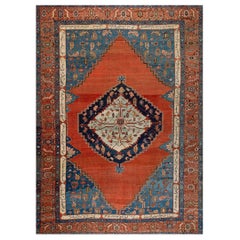 19th Century N.W. Persian Bakshaiesh Carpet ( 11'2"x 15'6" - 340 x 472 )