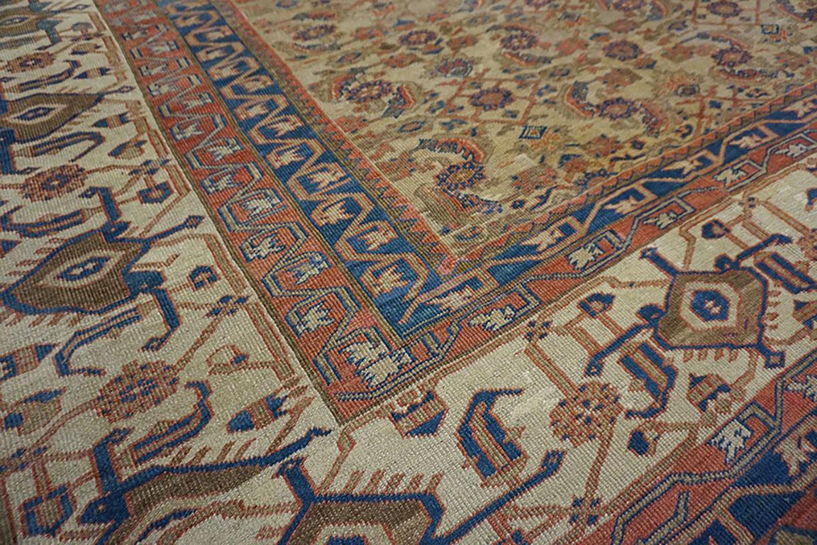 XIX secolo N.W. Tappeto persiano Bakshaiesh ( 15' x 18' - 457 x 548 ) in vendita 4