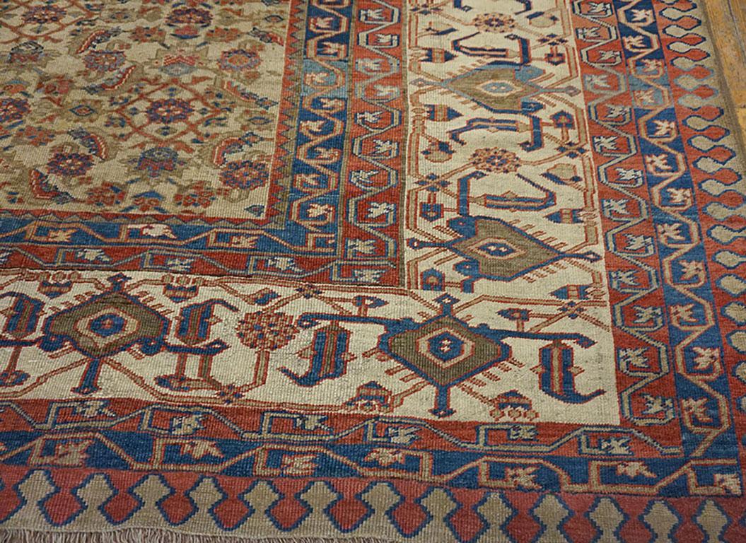 Lana XIX secolo N.W. Tappeto persiano Bakshaiesh ( 15' x 18' - 457 x 548 ) in vendita