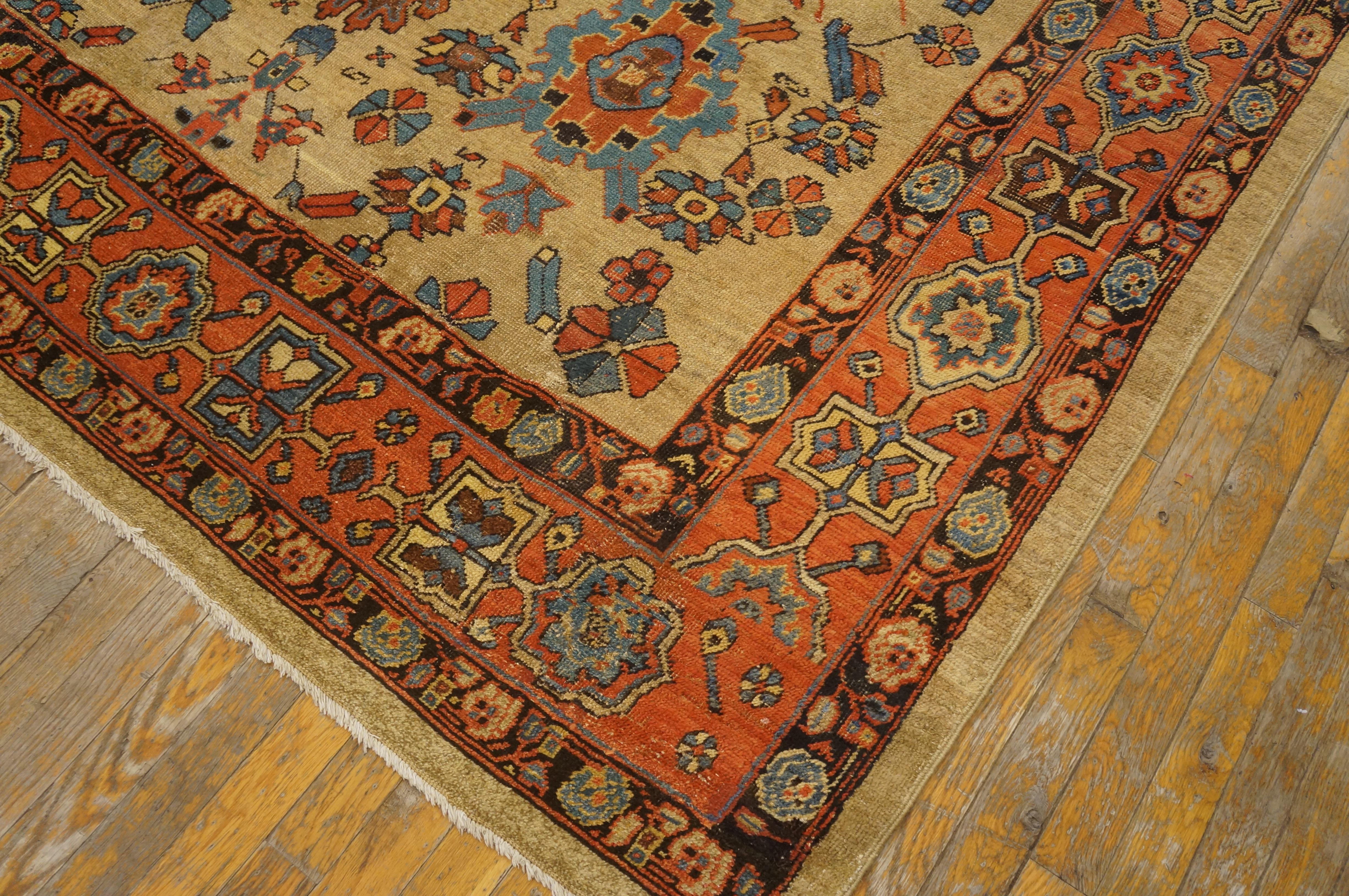 19th Century N.W. Persian Bakshaiesh Carpet ( 6'4'' x 10'8'' - 193 x 325 ) For Sale 13