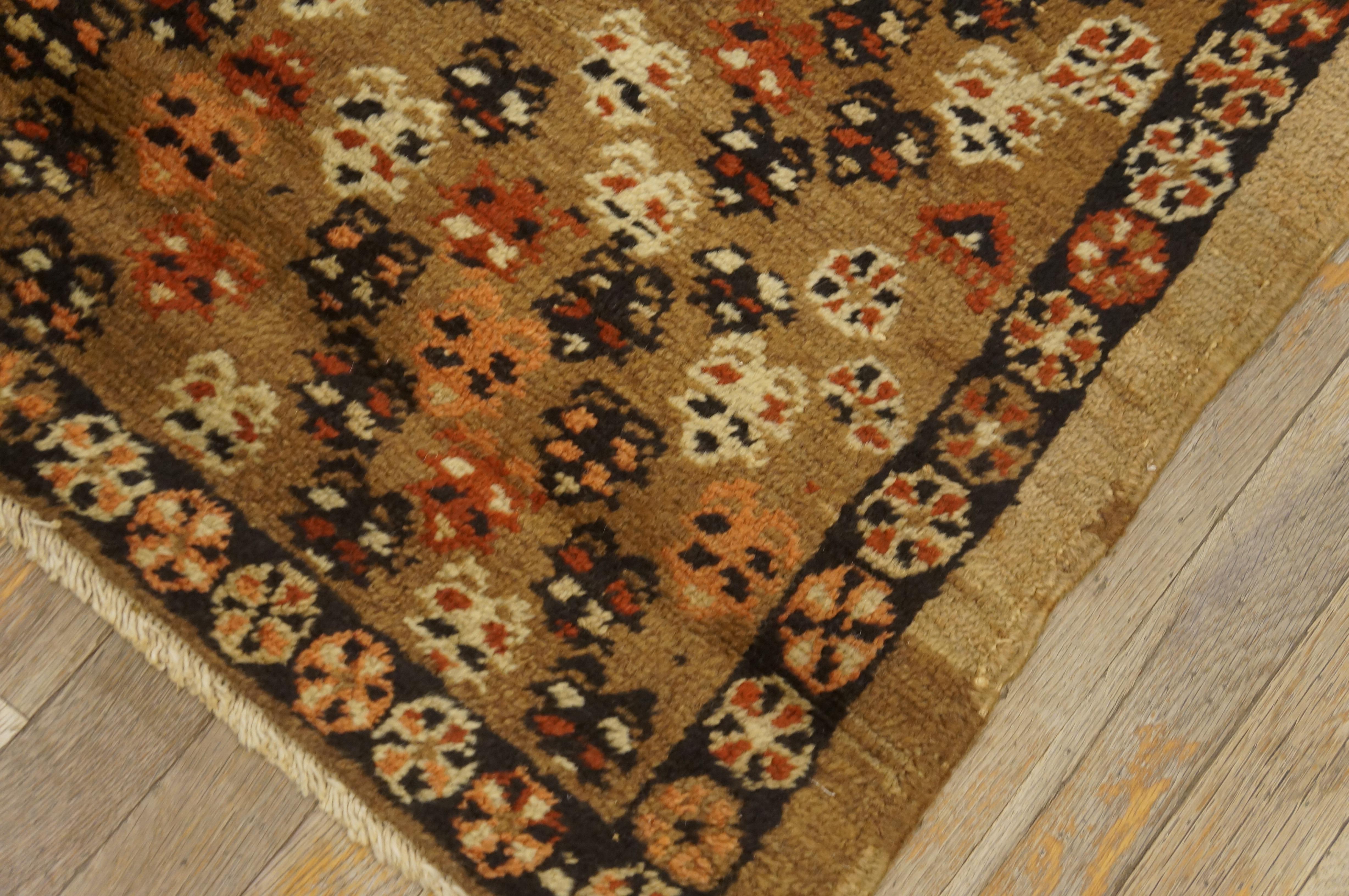 Wool 19th Century N.W. Persian Bakshaiesh Rug ( 2'9