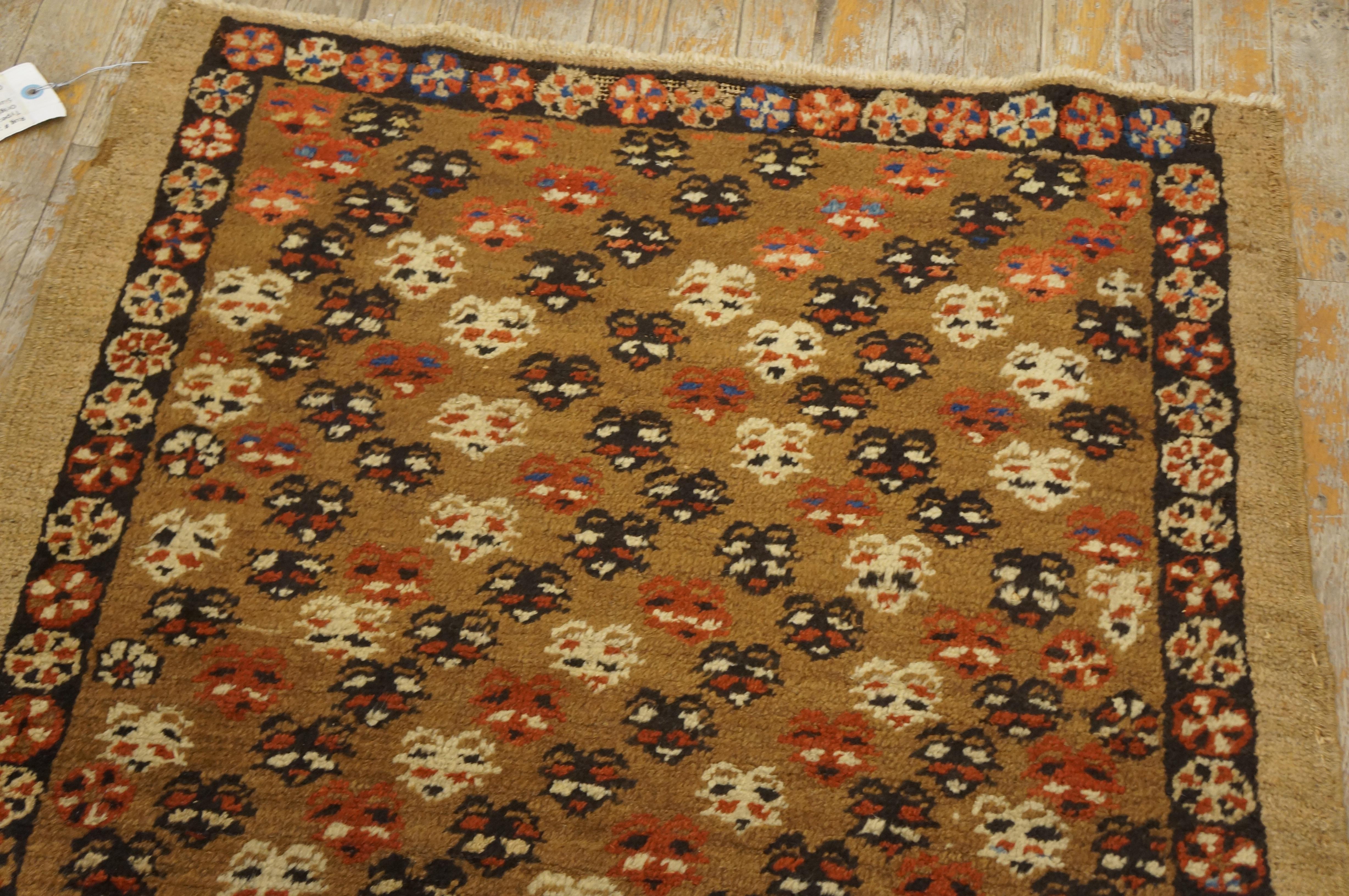 19th Century N.W. Persian Bakshaiesh Rug ( 2'9