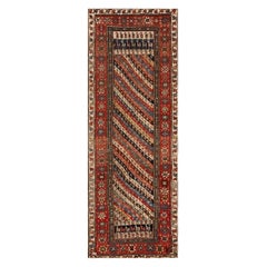 XIX secolo N.W. Tappeto persiano ( 3'6'' x 10' - 107 x 305 )