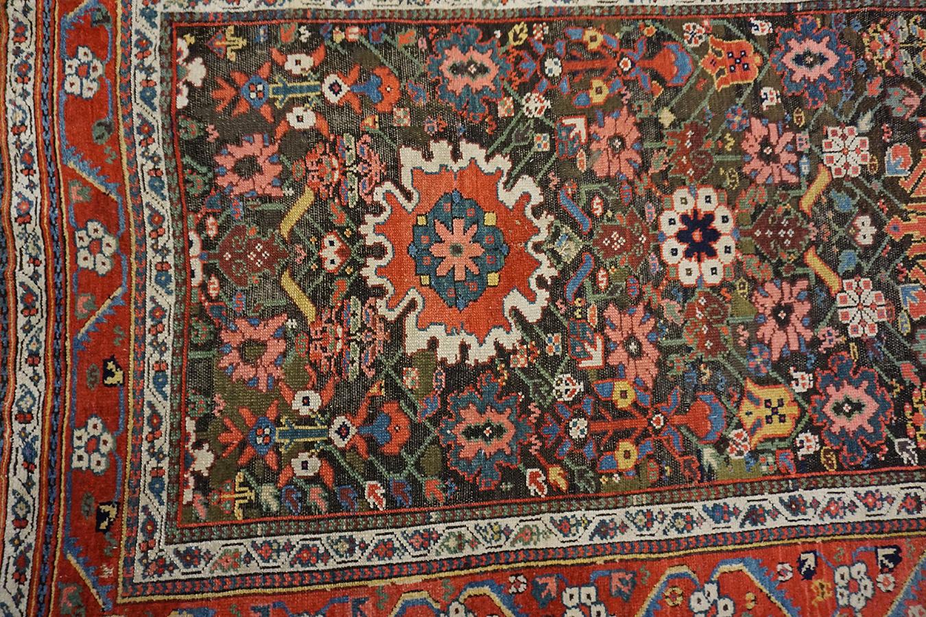 Wool 19th Century N.W. Persian Carpet 4' 6'' x9' 1''  For Sale