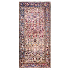 19th Century N.W. Persian Garden Design Gallery Carpet (7'6" x 16'10"-229 x 513)