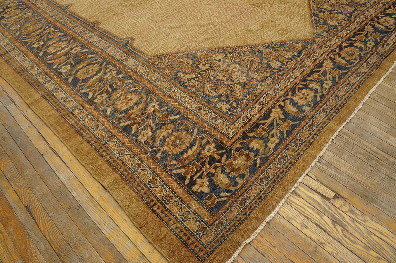 19th Century N.W. Persian Serab Carpet ( 10'6