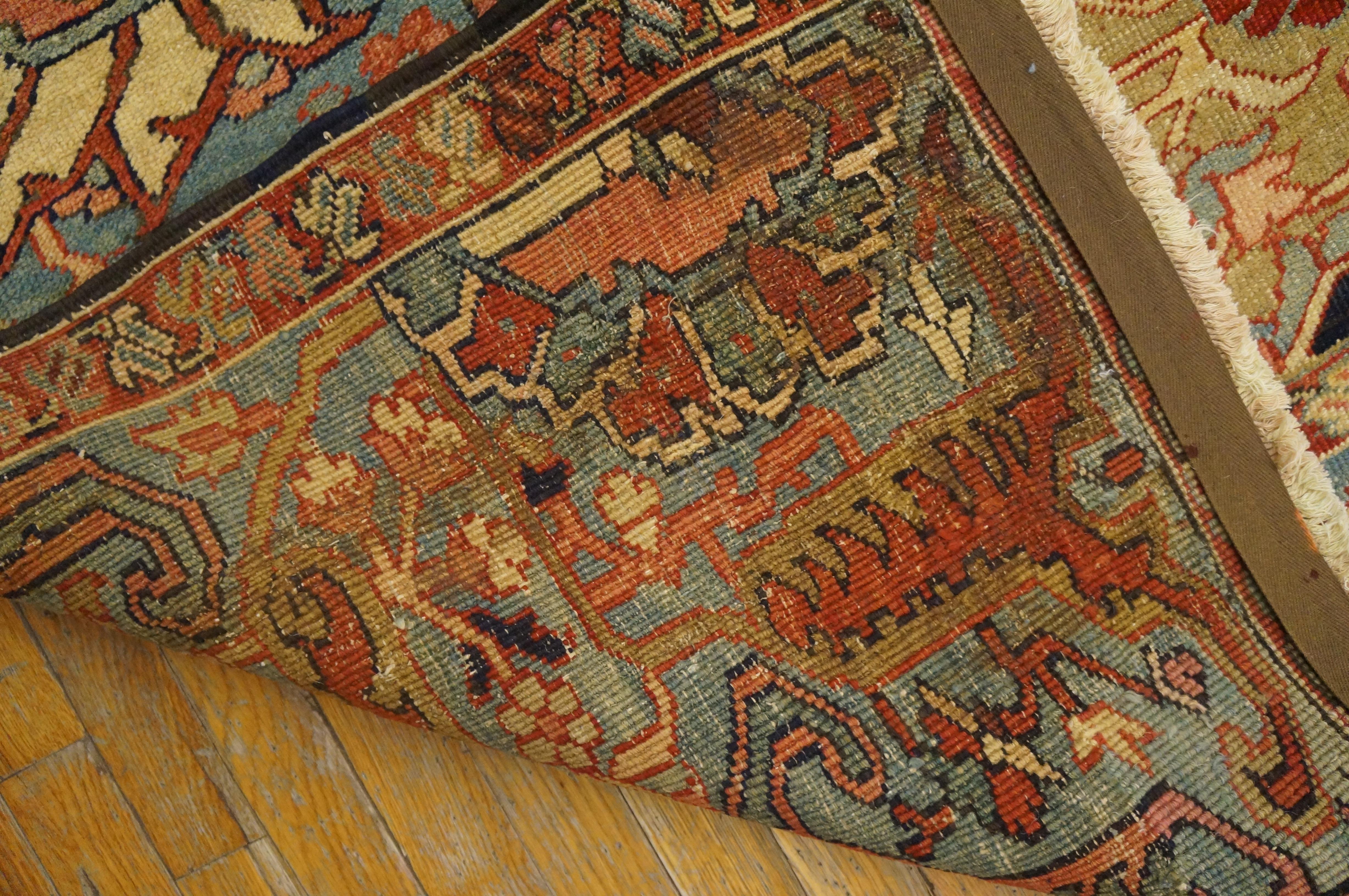 19th Century N.W. Persian Serapi Carpet ( 14'8